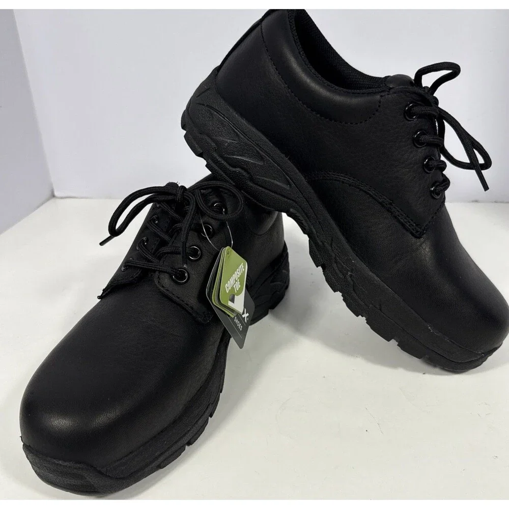 SR Max Burke Composite Toe MaxTRAX Slip Resistant Oxford Work Shoe 8